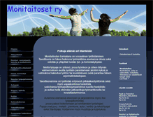 Tablet Screenshot of monitaitoset.fi